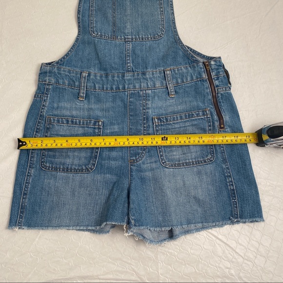 Madewell Adirondack Short Overalls Isley Wash blue S - Picture 7 of 13